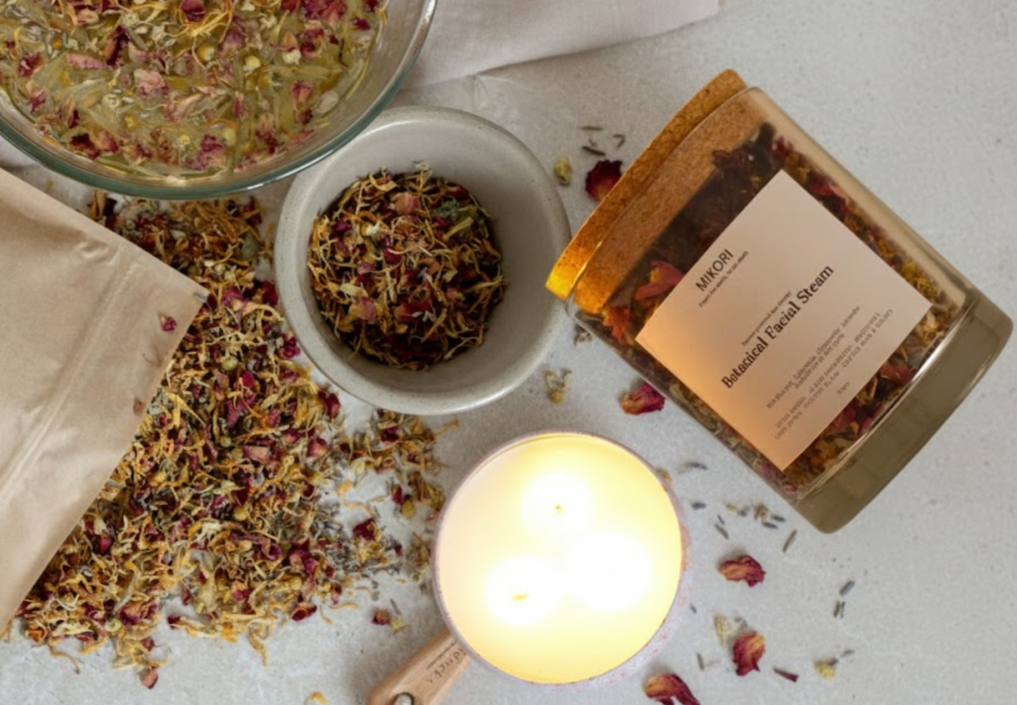 Botanical facial Steam(revive & Glow)